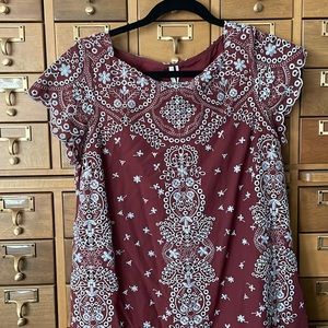 Anthropologie dress, Feather & Bone, size small